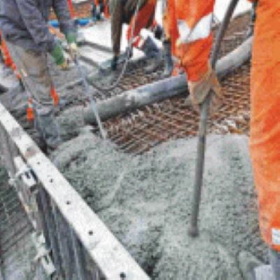 Aplicación de aditivos y vaciado de concreto en CDMX